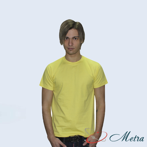 Светло желтая футболка