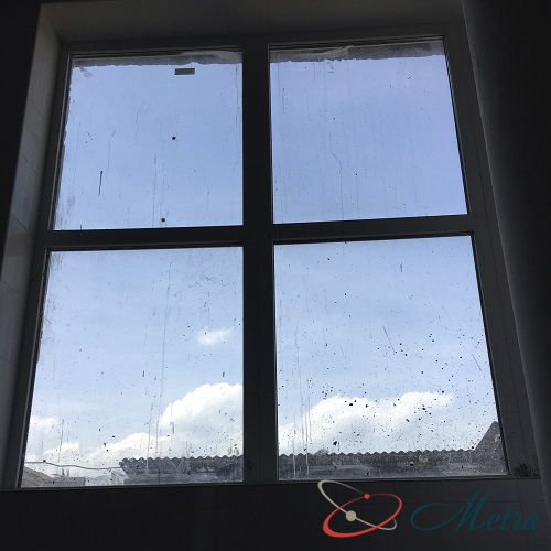 Помыть окна после ремонта