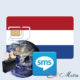 Номер Нидерландов для SMS